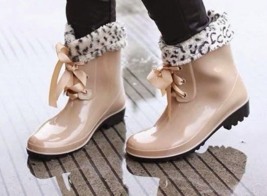 Women's galoshes: how to wear them and rock! Tips and tricks!