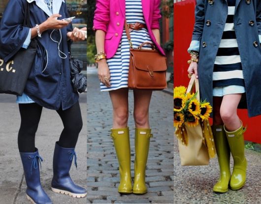 Women's galoshes: how to wear them and rock! Tips and tricks!