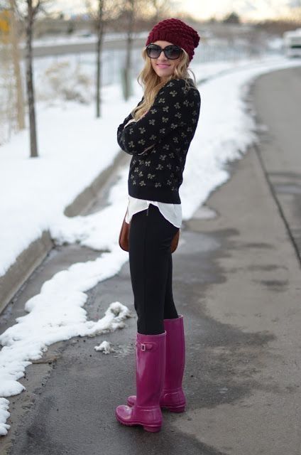 Women's galoshes: how to wear them and rock! Tips and tricks!