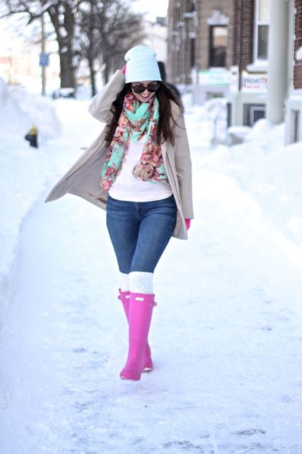 Women's galoshes: how to wear them and rock! Tips and tricks!