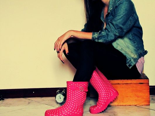 Women's galoshes: how to wear them and rock! Tips and tricks!