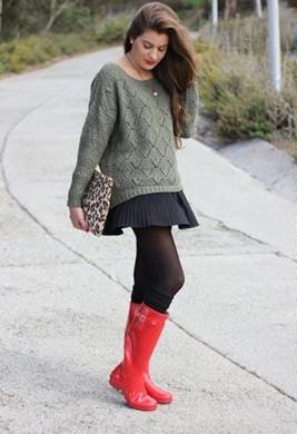 Women's galoshes: how to wear them and rock! Tips and tricks!