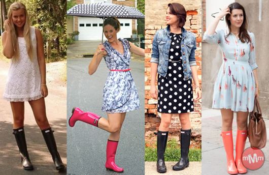 Women's galoshes: how to wear them and rock! Tips and tricks!