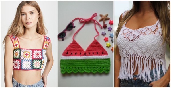【CROCHET TOP 2022】➜ Step by step • Photos • Graphics