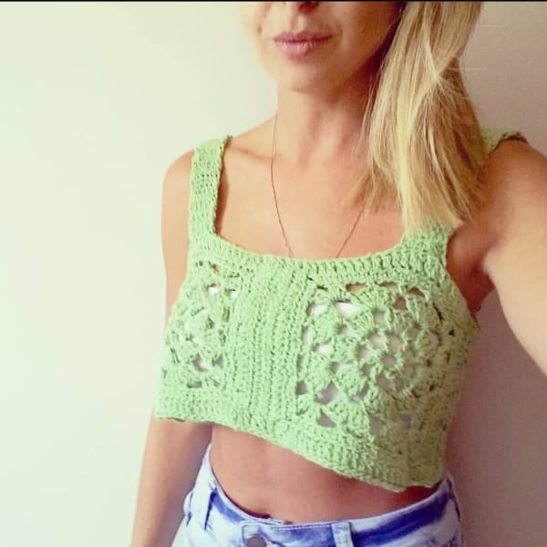 【CROCHET TOP 2022】➜ Passo dopo passo • Foto • Grafica