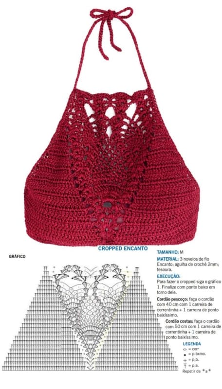 【CROCHET TOP 2022】➜ Passo dopo passo • Foto • Grafica