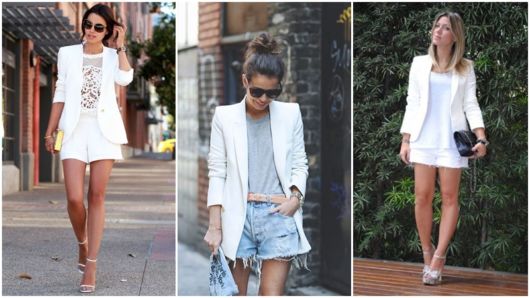 Come indossare un blazer bianco - 73 look spettacolari per trarre ispirazione!