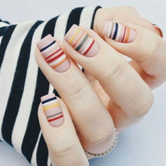 Uñas decoradas simples: ¡65 ideas magníficas y fáciles de hacer!