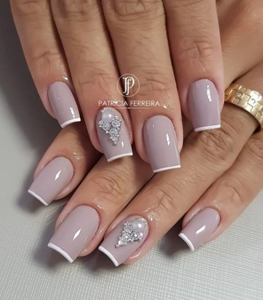 Uñas decoradas simples: ¡65 ideas magníficas y fáciles de hacer!