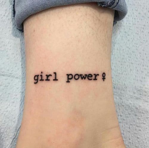 50+ 【TATUAJE FEMINISTA】ᐅ ¡Empoderate! ♀️