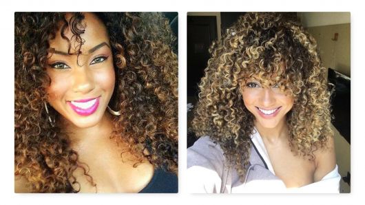 Ombré Hair Curly – The 30 Most Fabulous Hair With the Technique!