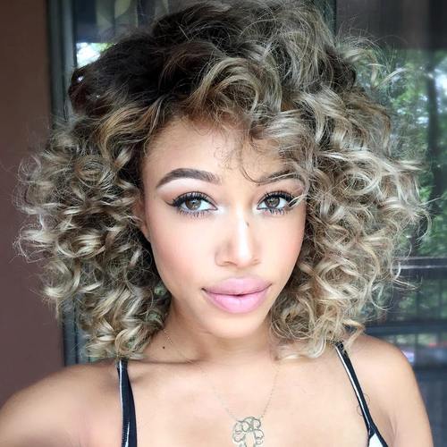 Ombré Hair Curly – The 30 Most Fabulous Hair With the Technique!