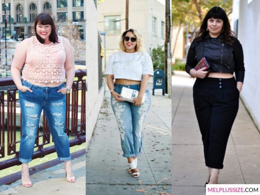 Recortada para Chubby / Tallas grandes: ¡Cómo usar + 58 hermosos looks!