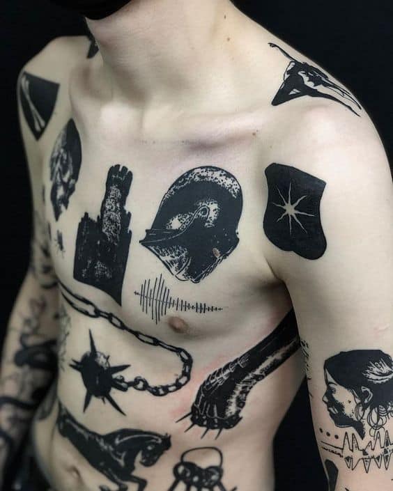 Tatuaggio astratto: +40 idee e modelli spettacolari!