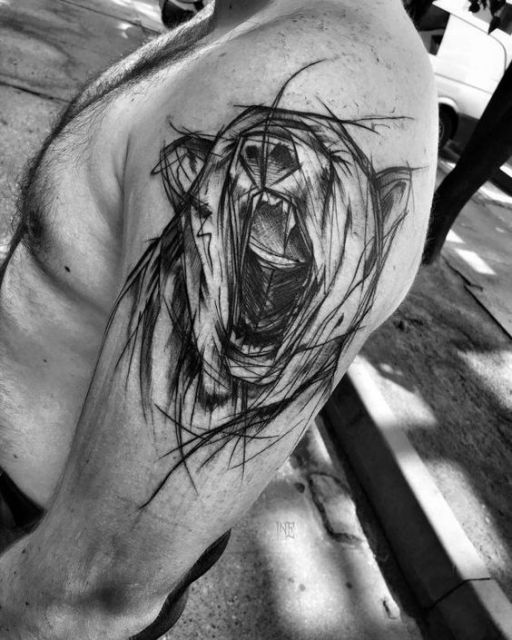 Tatouage d'ours : signification et 25 idées inspirantes