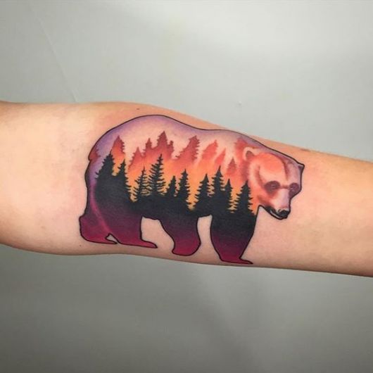 Tatouage d'ours : signification et 25 idées inspirantes