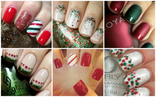 Ongles décorés pour Noël : étape par étape et plus de 80 idées !