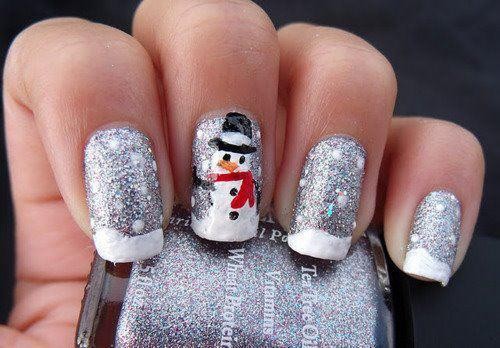 Ongles décorés pour Noël : étape par étape et plus de 80 idées !