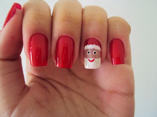 Ongles décorés pour Noël : étape par étape et plus de 80 idées !