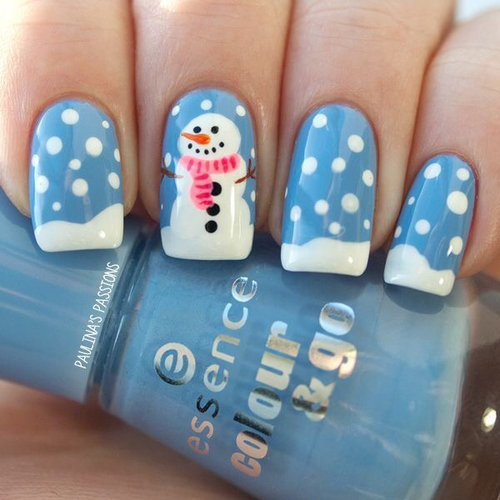 Ongles décorés pour Noël : étape par étape et plus de 80 idées !