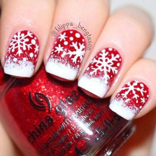 Decorated Nails for Christmas: Step by step and 80+ ideas!