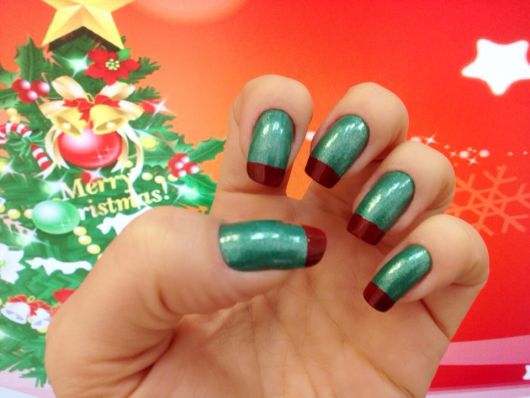 Ongles décorés pour Noël : étape par étape et plus de 80 idées !