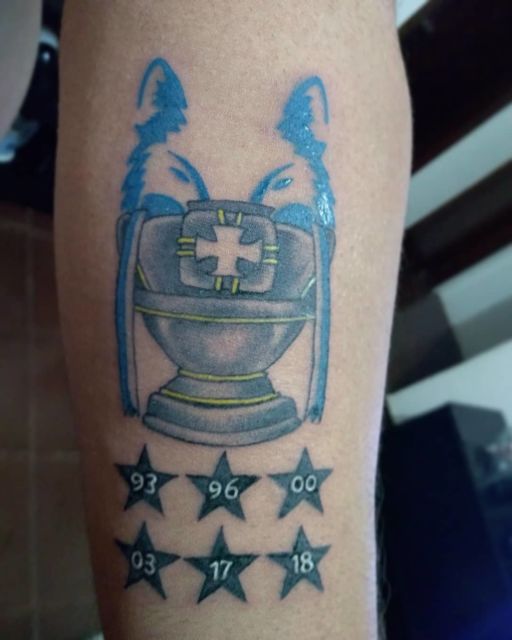 Cruzeiro Tattoo – 60 magnifiques tatouages ​​en l'honneur de l'équipe !