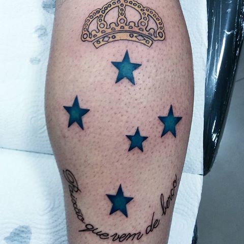 Cruzeiro Tattoo – 60 magnifiques tatouages ​​en l'honneur de l'équipe !