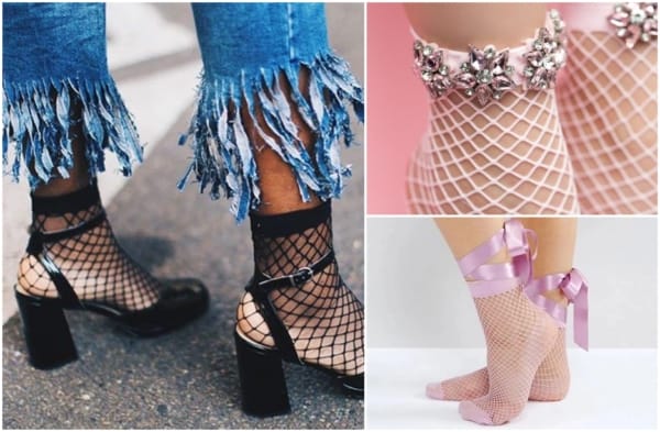 Come indossare calze a rete corte - 30 fantastiche idee e look!