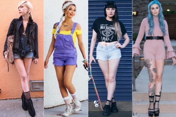 How to Wear Short Fishnet Stockings – 30 Awesome Ideas and Looks!