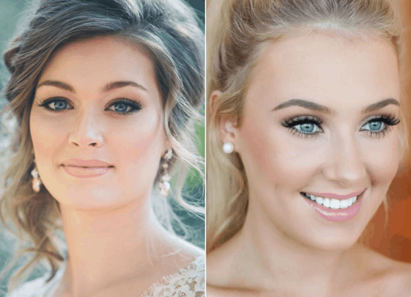 Trucco da sposa - 50 + INCREDIBILI opzioni per l'evento!