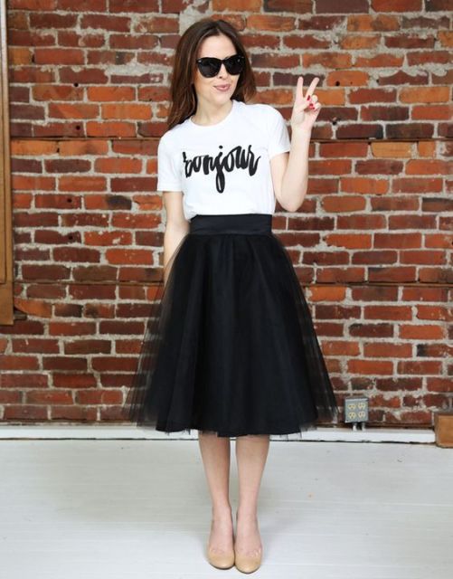 Looks with Skirt Black: Lots of tips and + 60 amazing ideas!