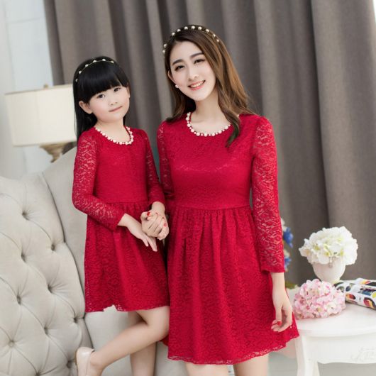 Like Mother Like Daughter party dress: 34 beautiful and charming models!