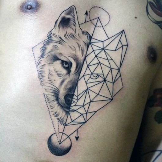 Tatuaje de lobo: ¡90 ideas y significados geniales!