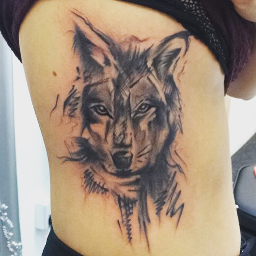 Tatuaje de lobo: ¡90 ideas y significados geniales!