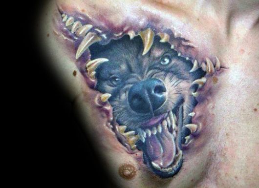 Tatuaje de lobo: ¡90 ideas y significados geniales!