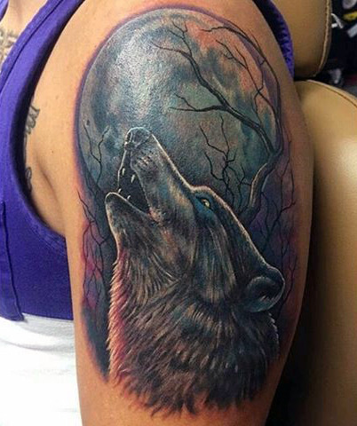 Tatuaje de lobo: ¡90 ideas y significados geniales!