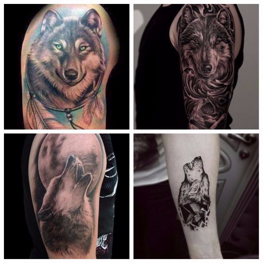 Tatuaje de lobo: ¡90 ideas y significados geniales!