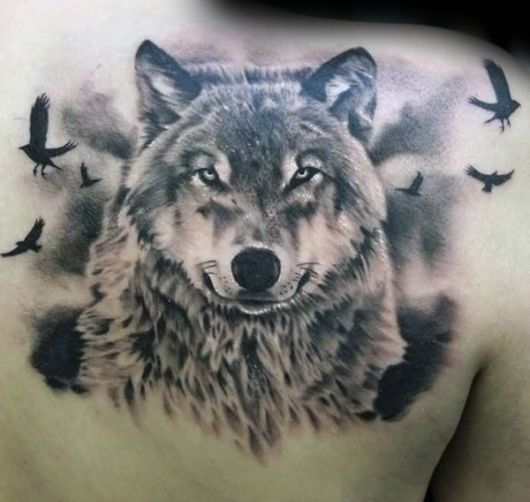 Tatuaje de lobo: ¡90 ideas y significados geniales!