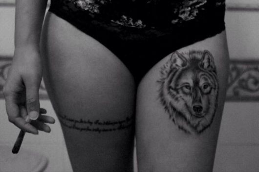 Tatuaje de lobo: ¡90 ideas y significados geniales!