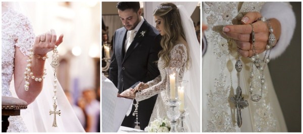 Rosary for the bride – 49 beautiful options, how to use it and where to buy it!