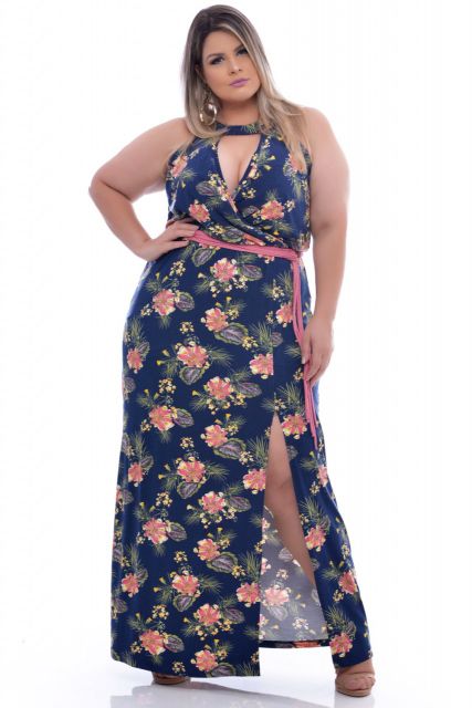 Plus size long dress: how to wear it with 50 amazing models and tips!