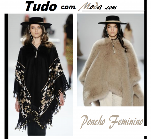 Women's Poncho – 53 Looks and Very Elegant Models & Where to Buy!