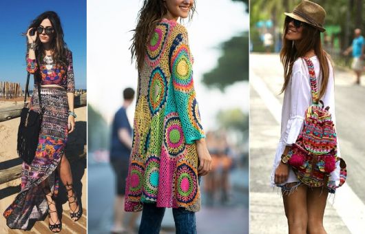 Women's Hippie Fashion: Get inspired by models and beautiful looks