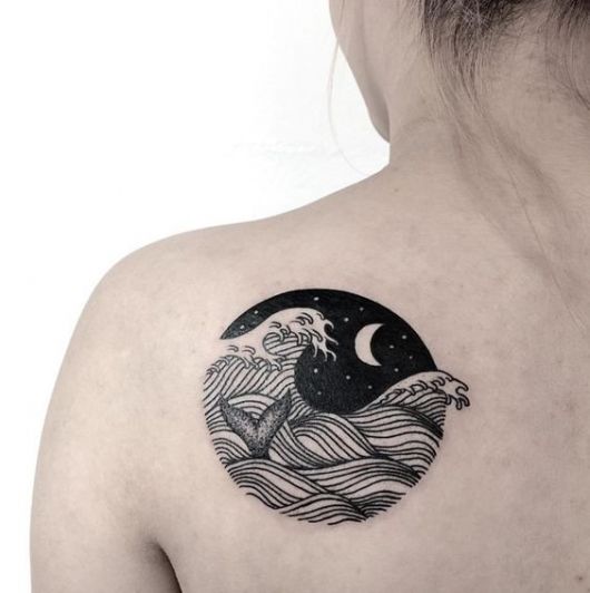 Tatuaje de olas: ¡significado y 35 ideas para inspirarte!