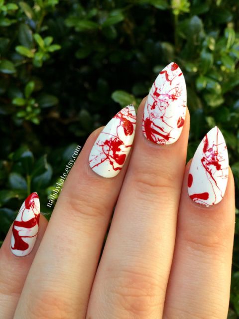 Ongles d'Halloween – 75 inspirations créatives pour Halloween !