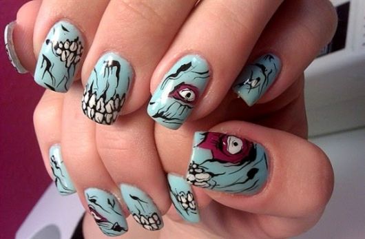 Ongles d'Halloween – 75 inspirations créatives pour Halloween !