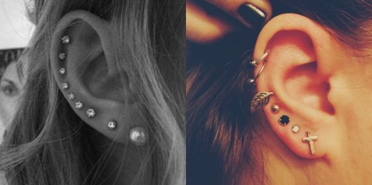 Ear Piercing: Names, care, models and more than 80 photos!