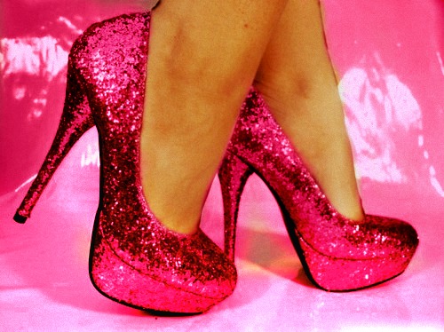 PINK SHOES: Gorgeous models and outfit ideas!