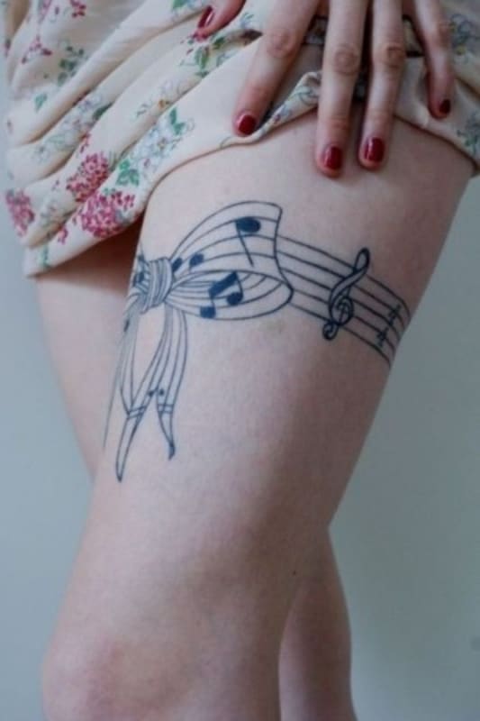 Tatouage musical – 55 inspirations magnifiques et incroyablement créatives !
